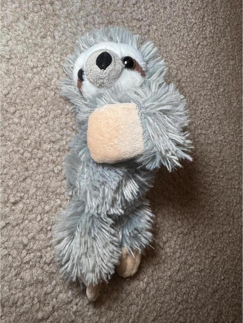 Wild Republic Huggers Sloth Slap Bracelet 8” Wearable Plush Stuffed Animal
